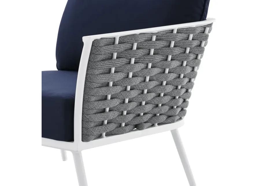 Stance Outdoor Patio Aluminum Right-Facing Armchair