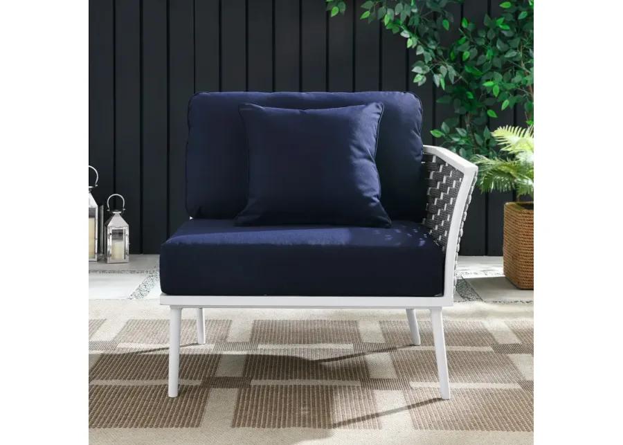 Stance Outdoor Patio Aluminum Right-Facing Armchair