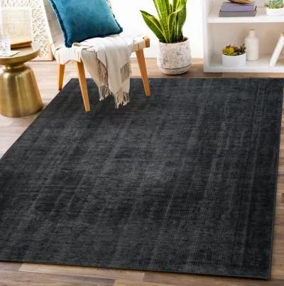 FALLON CHARCOAL Rectangle 2'6" x 10 ft Rug