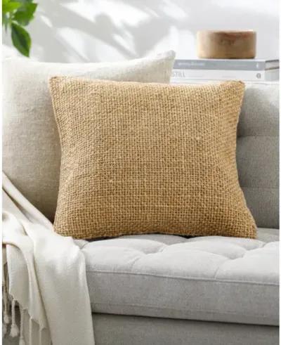 Meerut MUT-001 22"L x 22"W Accent Pillow  - Down Insert