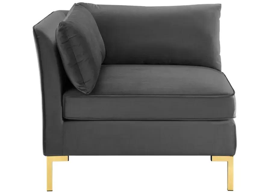 Ardent 4-Piece Performance Velvet Sectional Sofa