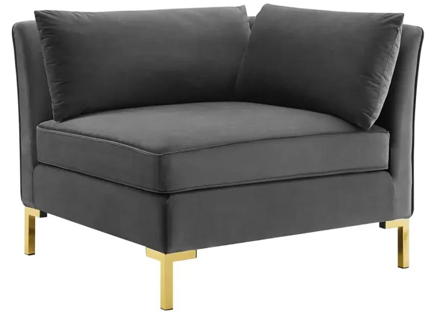 Ardent 4-Piece Performance Velvet Sectional Sofa