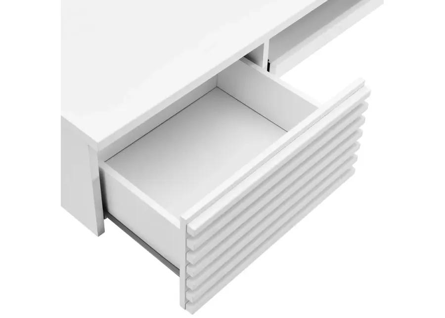 Render Wall Mount Wood Office Desk