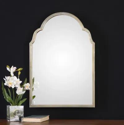 Brayden Petite Silver Arch Mirror