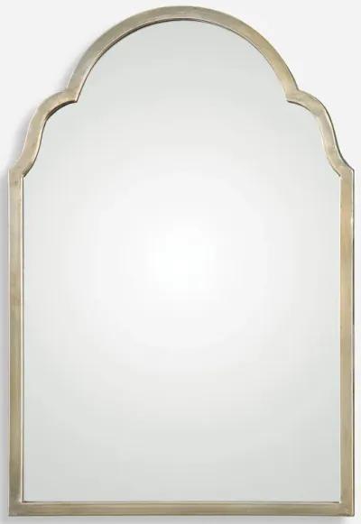 Brayden Petite Silver Arch Mirror