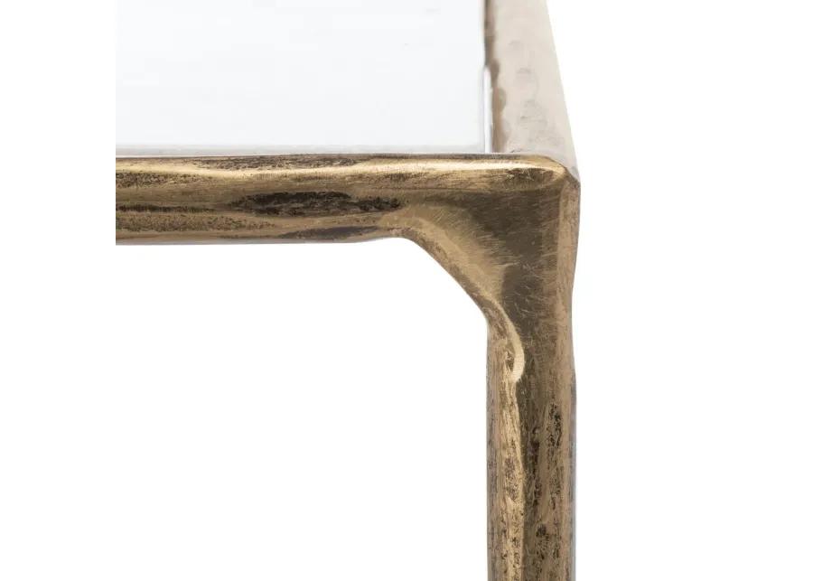 JESSA METAL SQUARE END TABLE