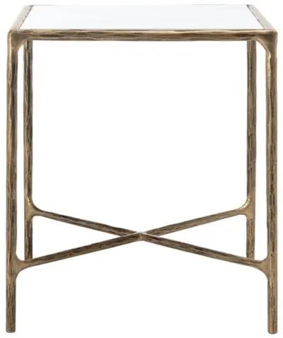 JESSA METAL SQUARE END TABLE