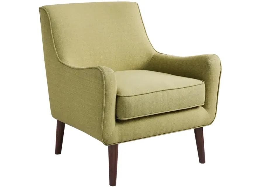 Madison Park Oxford Green Mid-Century Accent Chair