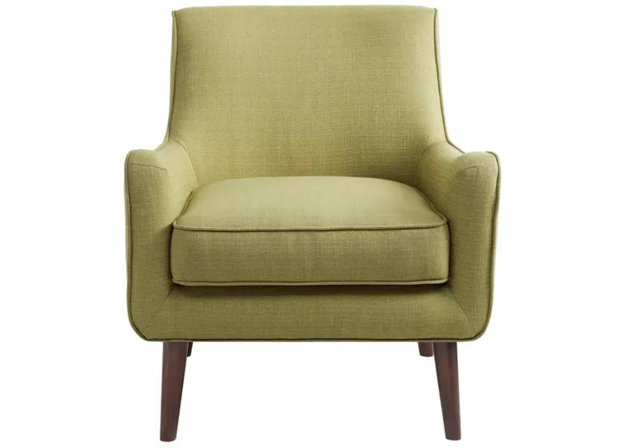 Madison Park Oxford Green Mid-Century Accent Chair