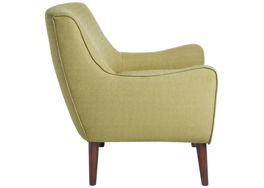 Madison Park Oxford Green Mid-Century Accent Chair