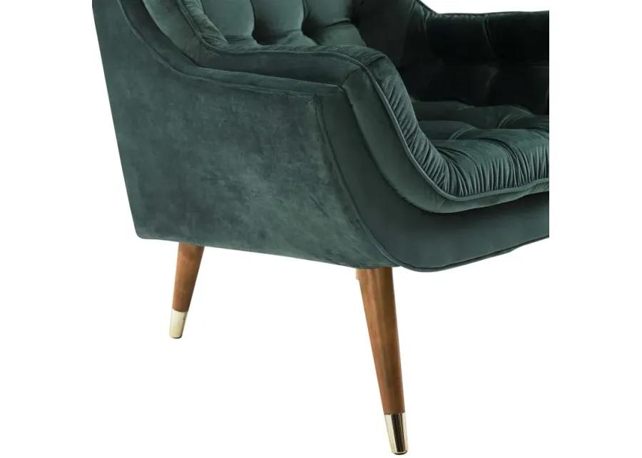 Suggest Button Tufted Performance Lounge Chair