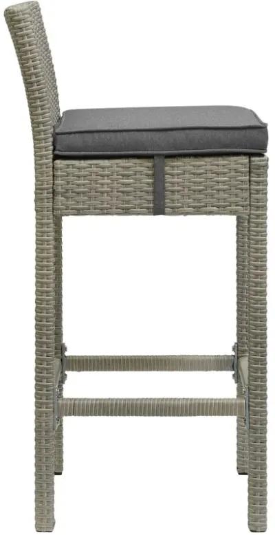 Conduit 5 Piece Outdoor Patio Wicker Rattan Set