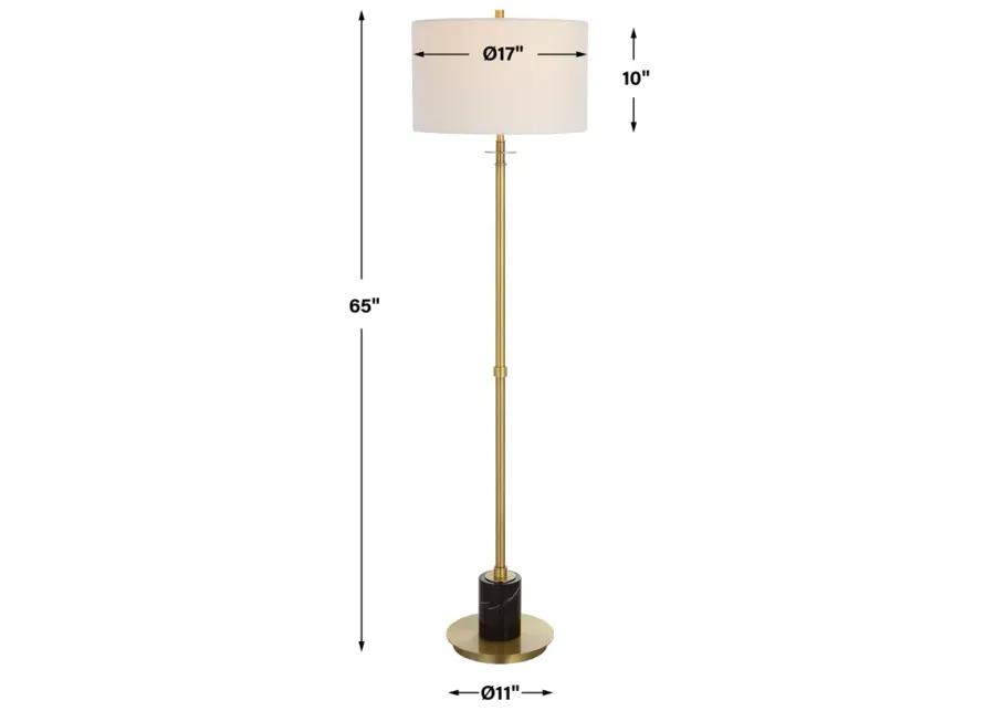 Guard Brass Floor Lamp