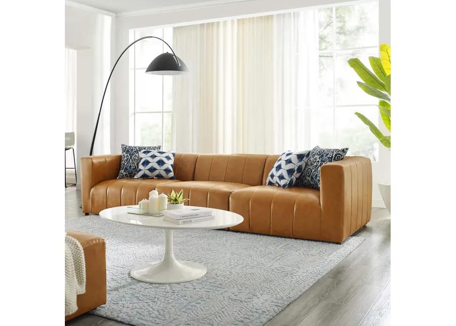 Bartlett Vegan Leather 3-Piece Sofa