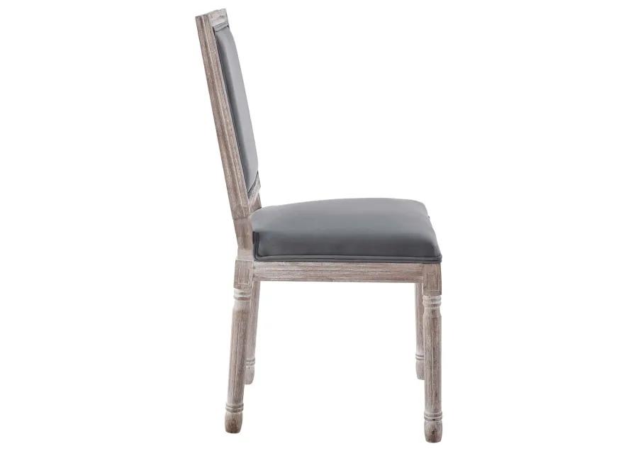 Court French Vintage Performance Velvet Dining Side Chair