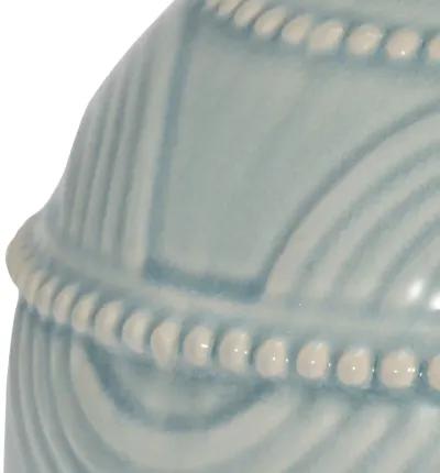 Ceramic 28" Bottle Table Lamp, Blue