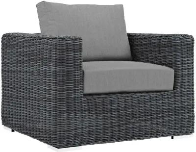 Summon 5 Piece Outdoor Patio Sunbrella® Sectional Set