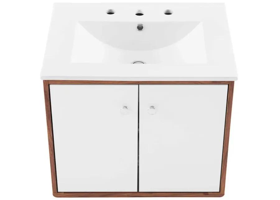 Transmit 24" 	Wall-Mount Bathroom Vanity