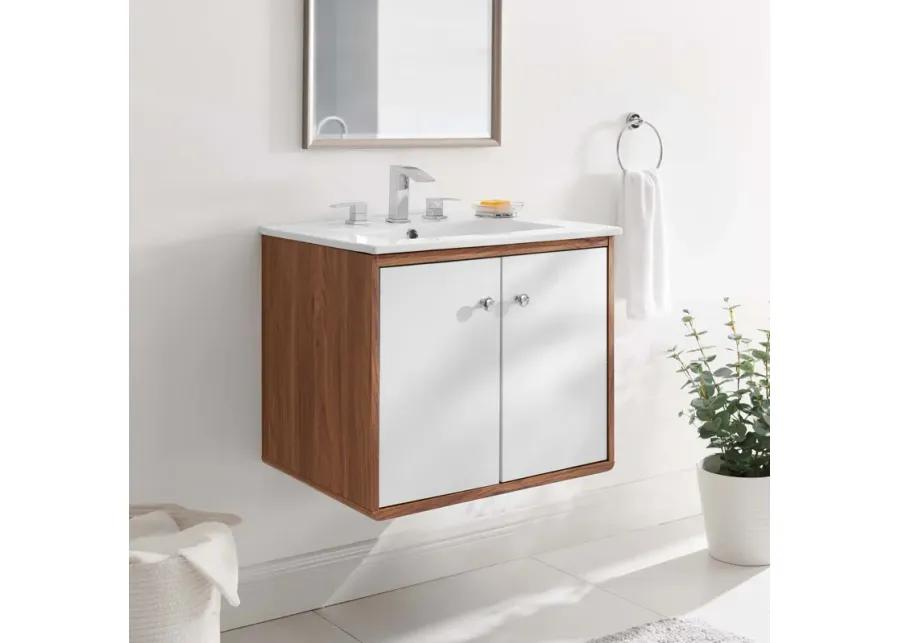 Transmit 24" 	Wall-Mount Bathroom Vanity