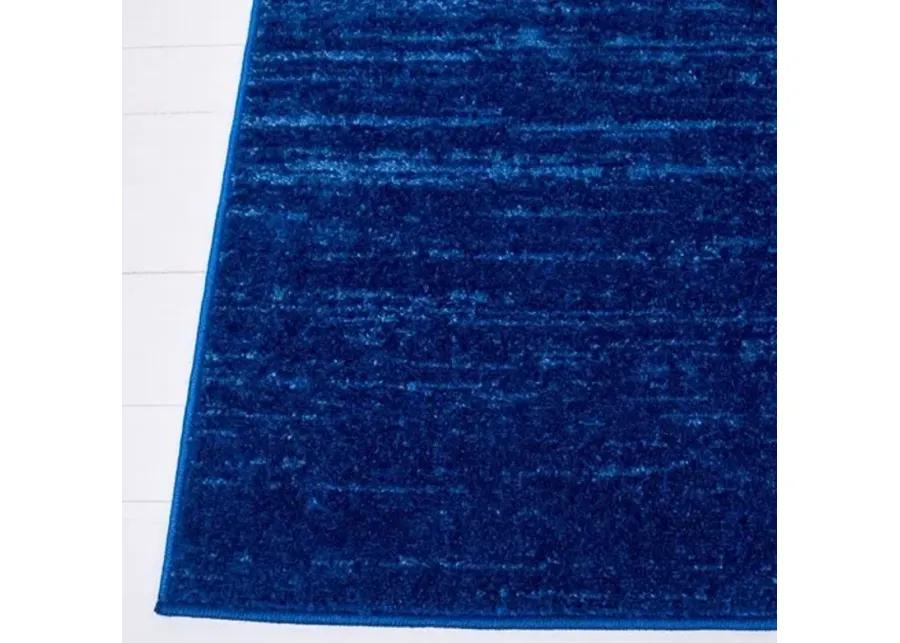 Adirondack Contemporary Light Blue / Dark Blue 9' X 12' Powerloomed Rug