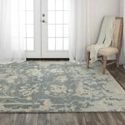 Belmont Dk. Gray  Hand Spun Wool 8' x 10' Rectangle Rug