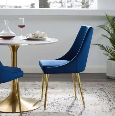 Viscount Modern Accent Performance Velvet Dining Chair