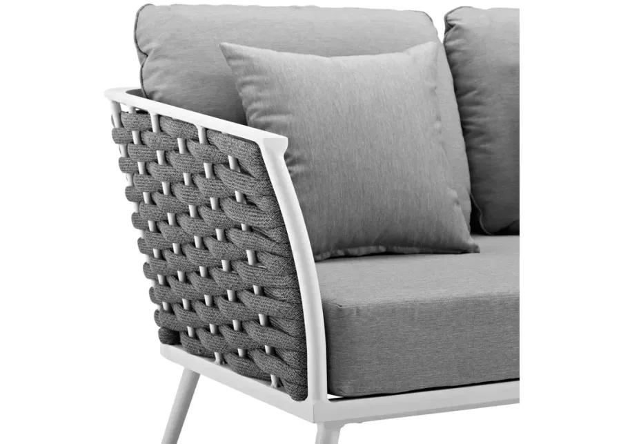 Stance Outdoor Patio Aluminum Loveseat