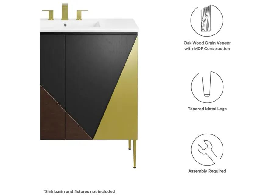 Alchemist 36" Bathroom Vanity Cabinet (Sink Basin Not Included)