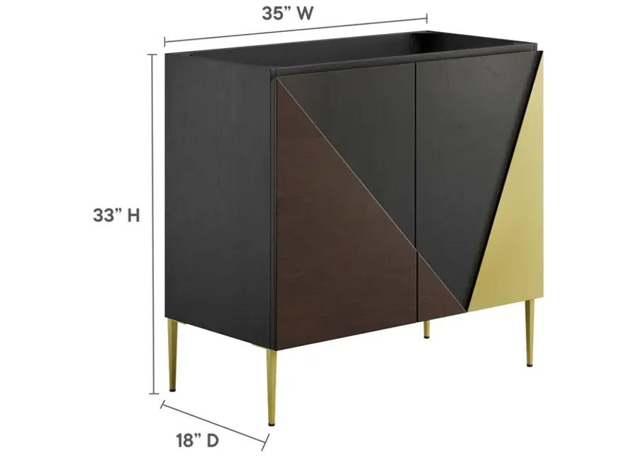 Alchemist 36" Bathroom Vanity Cabinet (Sink Basin Not Included)