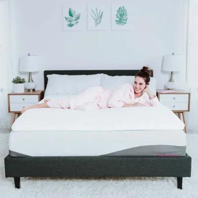 Relax Queen 2" Gel Memory Foam Mattress Topper