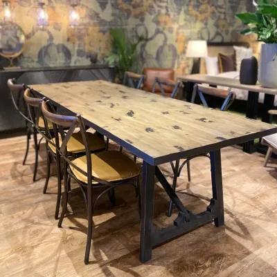 Renaissance Black Pine Dining Table