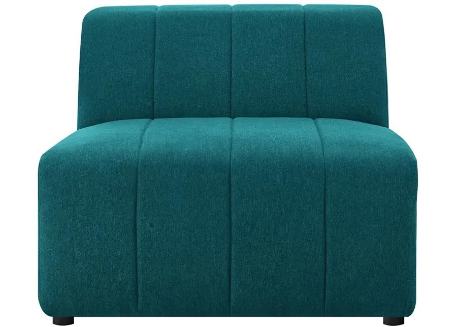 Bartlett Upholstered Fabric Armless Chair