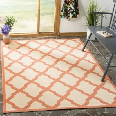 LINDEN 122 Collection LND122U-9 Creme / Brown 9' X 12'