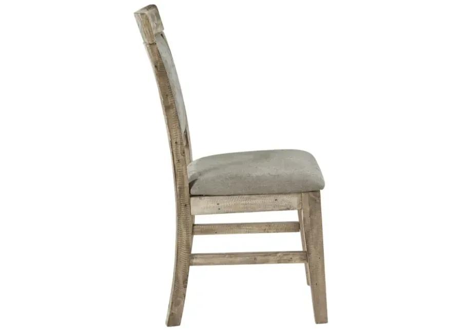 INK+IVY Oliver Natural/Grey Dining Side Chair(Set of 2pcs)