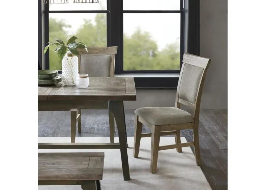 INK+IVY Oliver Natural/Grey Dining Side Chair(Set of 2pcs)