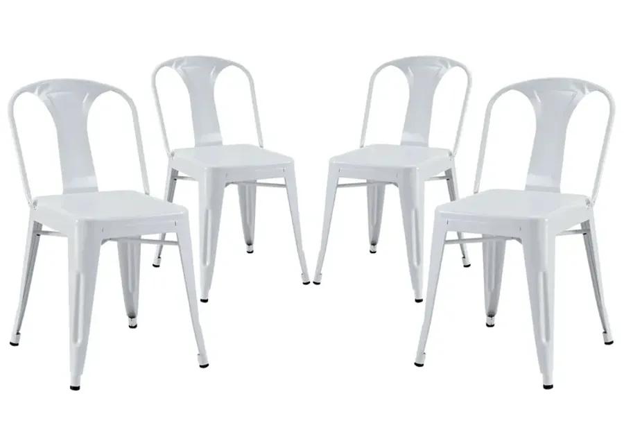 Reception Dining Side Chair Set of 4