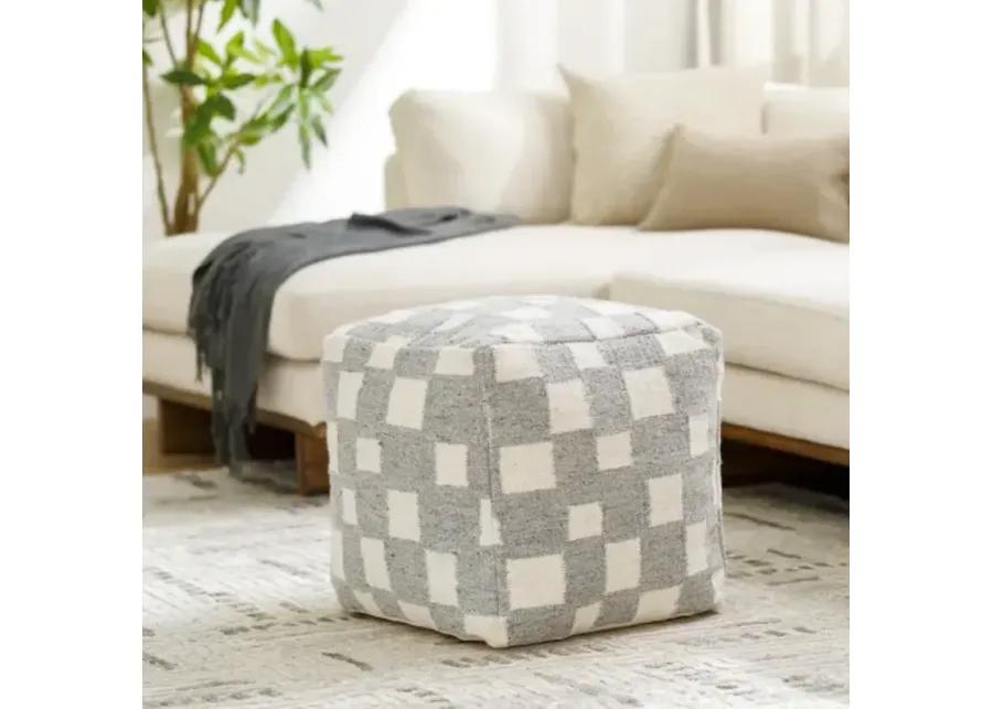 Jacinta JTPF-002 18"H x 18"W x 18"D Pouf