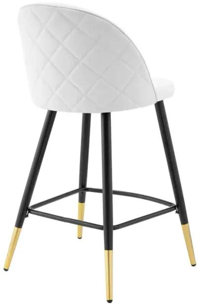 Cordial Fabric Counter Stools - Set of 2