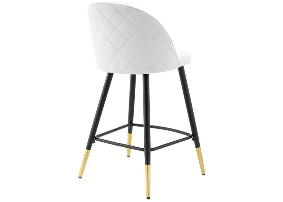 Cordial Fabric Counter Stools - Set of 2