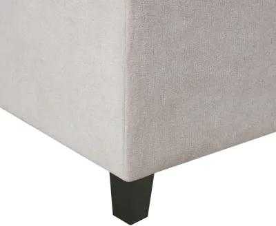 Madison Park Shandra Natural Tufted Top Soft Close Storage Bench