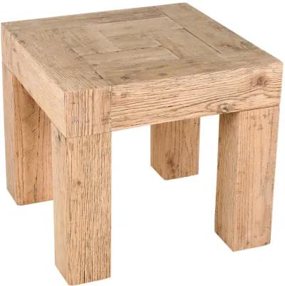 EVANDER SIDE TABLE AGED OAK