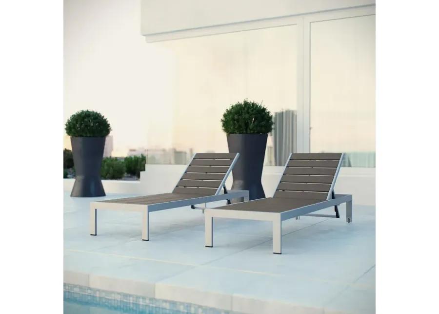 Shore Chaise Outdoor  - Set of 2