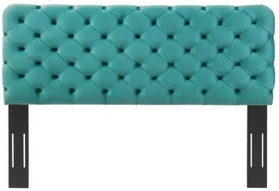 Lizzy Tufted Twin Performance Velvet Headboard