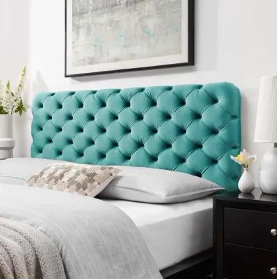 Lizzy Tufted Twin Performance Velvet Headboard