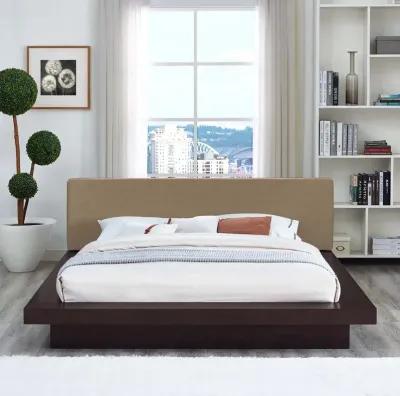 Freja Queen Fabric Platform Bed