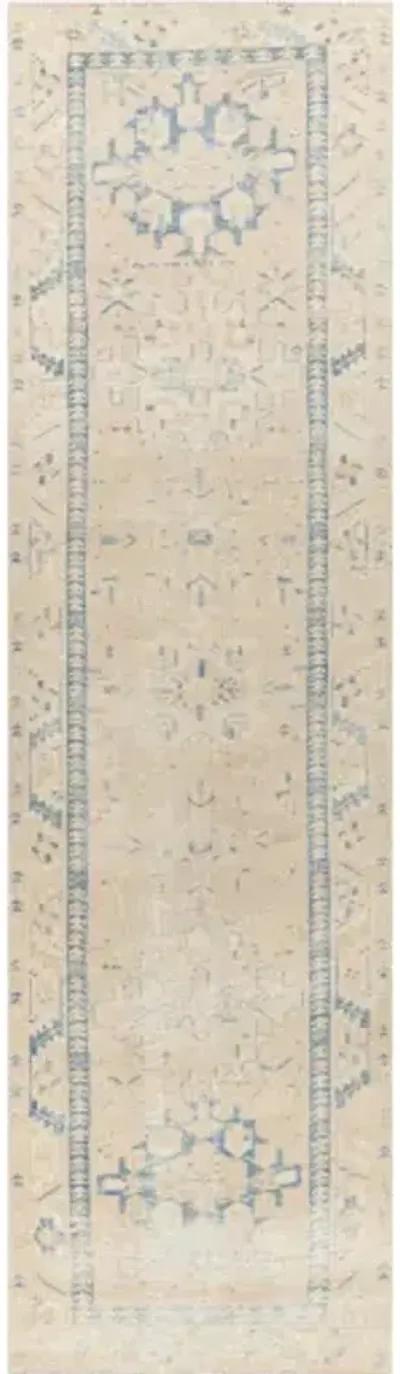 Antique One of a Kind AOOAK-1092 3'1" x 10'10" Handmade Rug