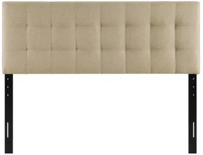 Lily King Upholstered Fabric Headboard