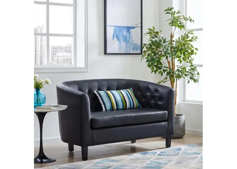 Prospect Upholstered Vinyl Loveseat