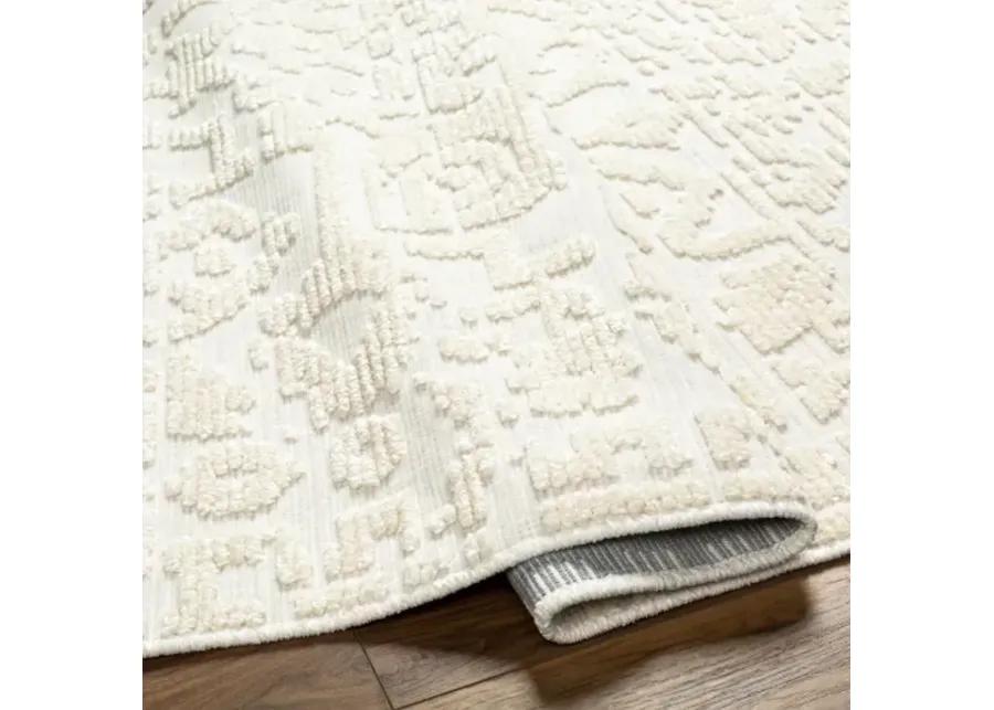 Lyna LYA-2318 2'10" x 2' Machine Woven Rug