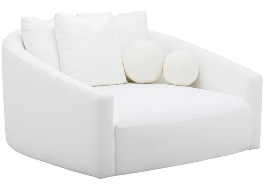 Hanim Cream Linen Daybed